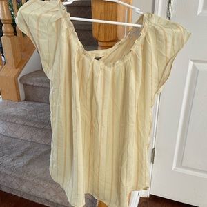 Lauren Conrad Pleat Blouse